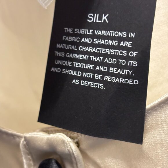 NWT Marc by Marc Jacobs Silk Tuxedo Dress - Women's Size 6 - Picture 7 of 10